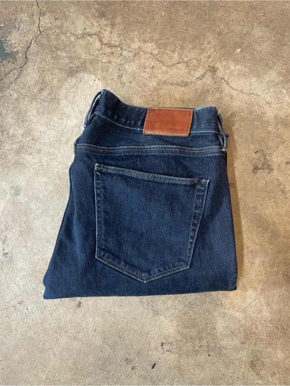 Madewell Rail Straight Jeans